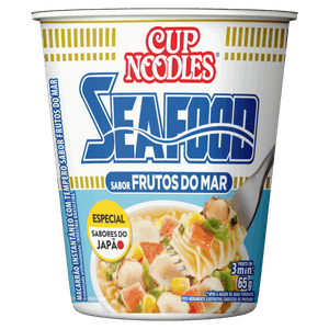 Macarrão Instantâneo Frutos do Mar Cup Noodles Copo 65g