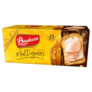 Torrada Multigrãos Bauducco Pacote 142g