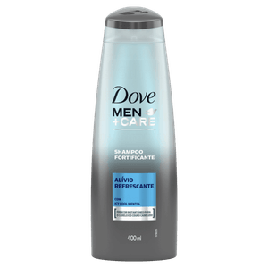 Shampoo Dove Men+Care Alívio Refrescante Frasco 400ml