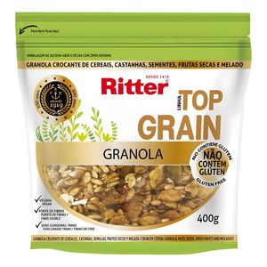 Granola Top Grain Ritter Premium Sachê 400g