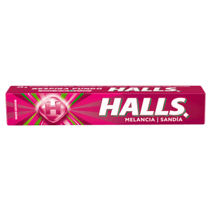 Bala Melancia Halls Pacote 28g