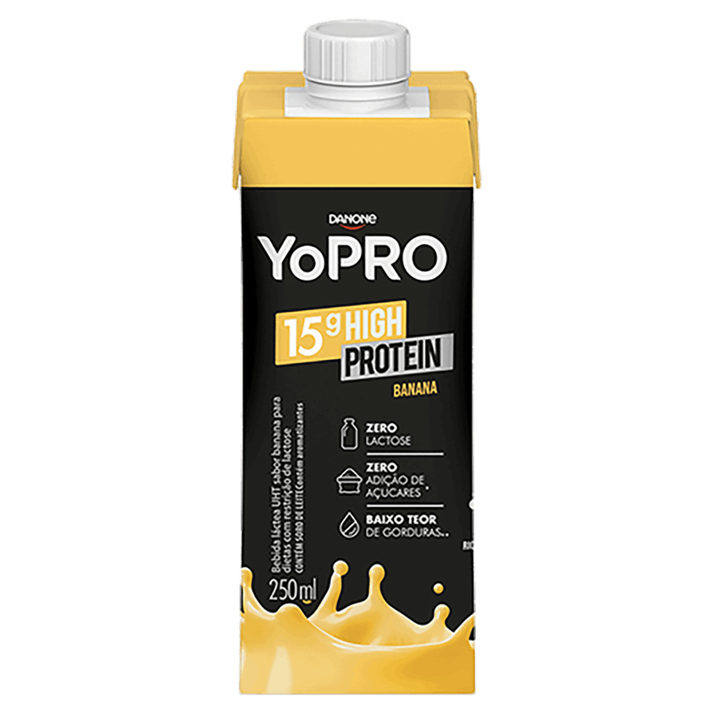 Bebida-Lactea-UHT-Banana-Zero-Lactose-Yopro-15g-High-Protein-Caixa-250ml