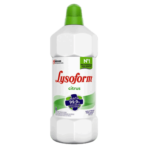 Desinfetante Uso Geral Citrus Lysoform Frasco 1l