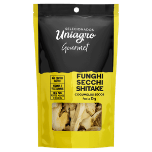 Cogumelo Shiitake Seco Uniagro Gourmet Sachê 15g