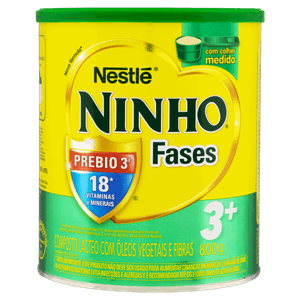 Composto Lácteo Ninho Fases 3+ Lata 800g