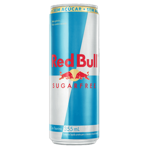 Energético Zero Açúcar Red Bull Lata 355ml