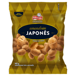 Amendoim Japonês Elma Chips Pacote 145g