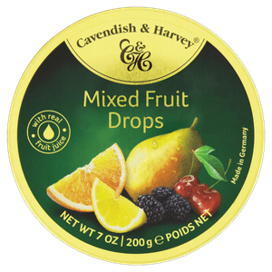 Bala Frutas Cavendish & Harvey Lata 200g