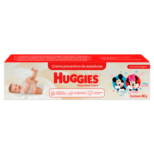 Creme Preventivo de Assaduras Huggies Supreme Care Caixa 80g