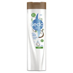 Shampoo Seda Recarga Natural Bomba Coco Frasco 325ml