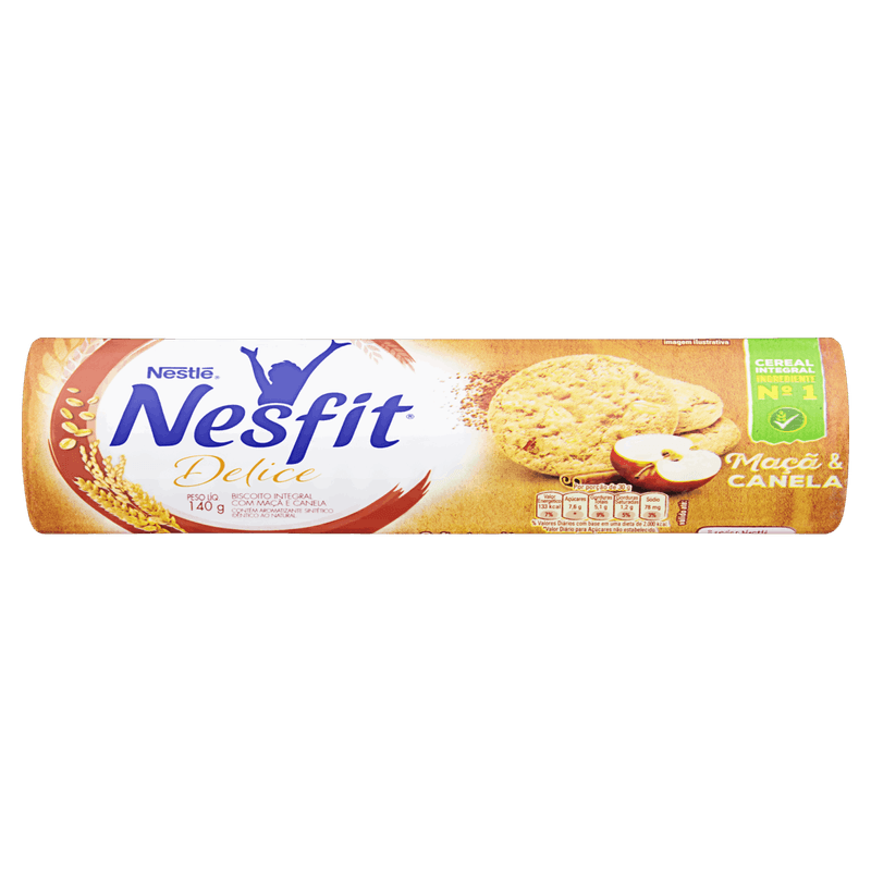 Biscoito-Integral-Maca---Canela-Nesfit-Delice-Pacote-140g