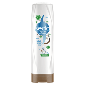 Condicionador Seda Recarga Natural Bomba Coco Frasco 325ml