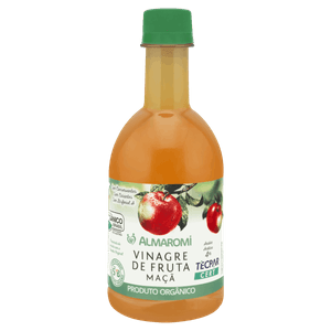 Vinagre de Maçã Orgânico Almaromi Frasco 400ml