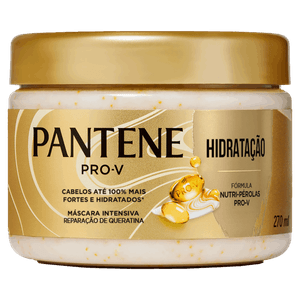 Máscara de Tratamento Pantene Hidratação Pote 270ml