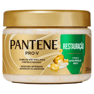 Máscara de Tratamento Pantene Restauração Pote 270ml