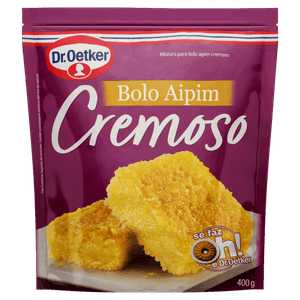 Mistura para Bolo Cremoso Aipim Dr. Oetker Sachê 400g