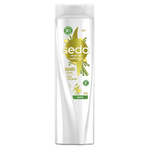 Shampoo Seda Recarga Natural Bambu e Biotina Frasco 325ml