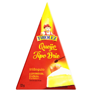 Queijo Brie Triângulo Tirolez 125g