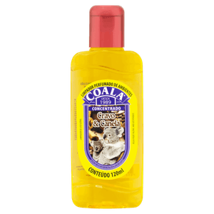 Limpador Perfumado Concentrado Cravo & Canela Coala Frasco 120ml