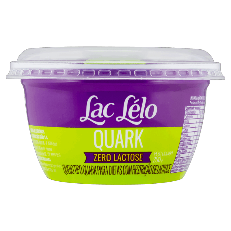 Queijo-Quark-Zero-Lactose-Lac-Lelo-Pote-200g