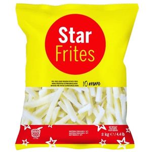 Batata Pré-Frita Congelada Star Frites Pacote 2kg