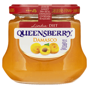 Geleia Damasco Diet Queensberry Vidro 280g