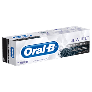 Creme Dental Mineral Clean Fresh Mint Oral-B 3D White Caixa 102g