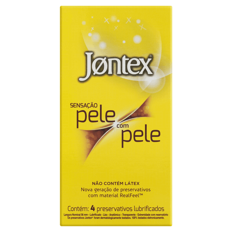Preservativo-Masculino-Lubrificado-Jontex-Sensacao-Pele-com-Pele-Caixa-4-Unidades