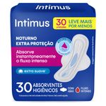 Absorvente-com-Abas-Suave-Intimus-Noturno-Pacote-30-Unidades-Leve-Mais-Pague-Menos