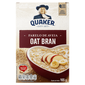 Farelo de Aveia Quaker Oat Bran Caixa 165g