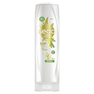 Condicionador Seda Recarga Natural Bambu e Biotina Frasco 325ml