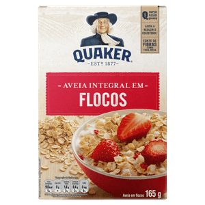 Aveia em Flocos Quaker Caixa 165g