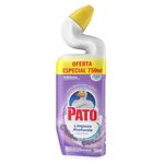 Desinfetante-Uso-Geral-Gel-Lavanda-Pato-Limpeza-Profunda-Squeeze-750ml-Gratis-250g-ml