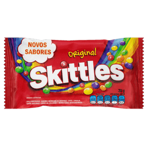 Bala Original Skittles Pacote 38g