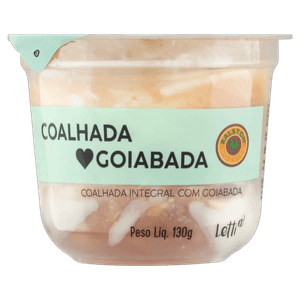 Coalhada Integral Goiabada Letti a² Pote 130g