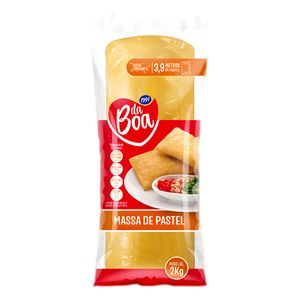 Massa Pastel DaBoa Rolo Pacote 2kg