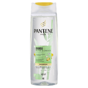 Shampoo Pantene Bambu Nutre & Cresce Frasco 400ml