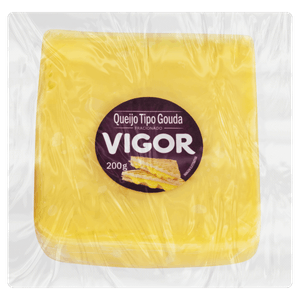 Queijo Gouda Fracionado Vigor 200g