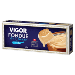 Fondue de Queijo Gruyère Vigor Caixa 400g