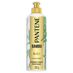 Creme para Pentear Pantene Bambu Nutre & Cresce Frasco 240g