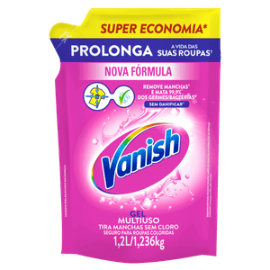 Tira-Manchas Gel Multiuso Vanish Sachê 1,2l