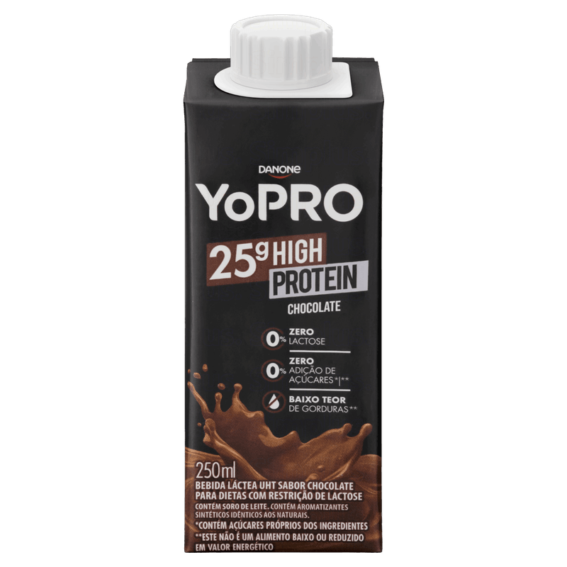 Bebida-Lactea-UHT-Chocolate-Zero-Lactose-Yopro-25g-High-Protein-Caixa-250ml