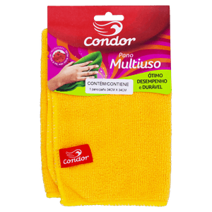 Pano Multiuso Amarelo Condor