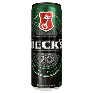 Cerveja German Lager Puro Malte Beck´s Lata 350ml