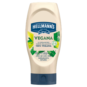 Molho Tipo Maionese Vegano Hellmann´s Squeeze 335g