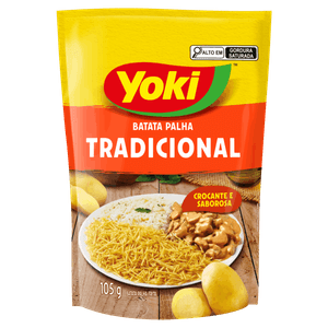 Batata Palha Tradicional Yoki Sachê 105g