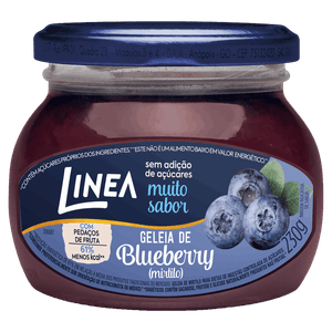 Geleia Blueberry Linea Vidro 230g