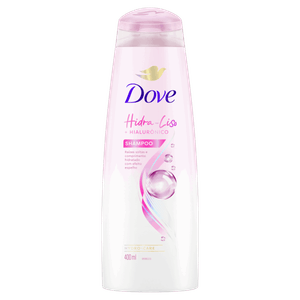 Shampoo Dove Nutritive Solutions Hidra-Liso Frasco 400ml