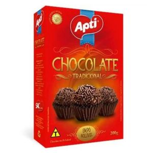 Chocolate em Pó Solúvel Tradicional Apti Caixa 200g