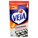 Limpador-Desengordurante-Cozinha-Laranja-Veja-Sache-400ml-Refil-Economico